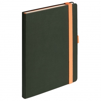 Ежедневник недатированный, Portobello Trend, Chameleon , жесткая обложка, 145х210, 256 стр, черный/оранжевый фото 