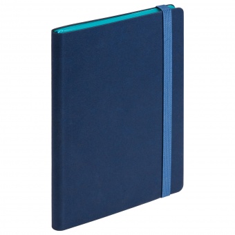 Ежедневник недатированный, Portobello Trend, Chameleon , жесткая обложка, 145х210, 256 стр, синий/голубой фото 