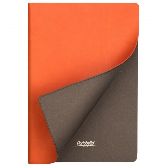 Ежедневник недатированный, Portobello Trend, Latte NEW, 145х210, 256 стр, оранжевый/коричневый, (светлый срез, темный форзац) фото 3