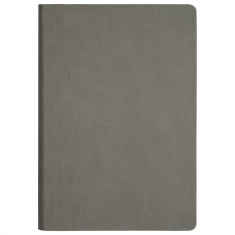 Ежедневник недатированный, Portobello Trend, Latte soft touch, 145х210, 256 стр, серый фото 