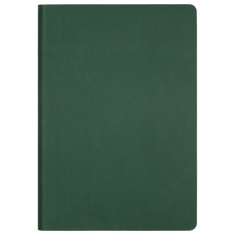 Ежедневник недатированный, Portobello Trend, Latte soft touch, 145х210, 256 стр, зеленый, светл форзац, светлый срез фото 