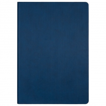 Ежедневник недатированный, Portobello Trend, Rain, 145х210, 256 стр, синий(стикер,серый форзац,насыщ.синий.срез) фото 6