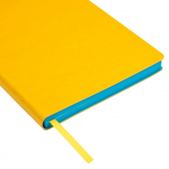 Ежедневник недатированный, Portobello Trend, River side, 145х210, 256 стр, желтый/голубой фото 4