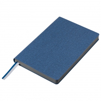 Ежедневник недатированный, Portobello Trend, TWEED, 145х210, 256 стр, синий фото 8