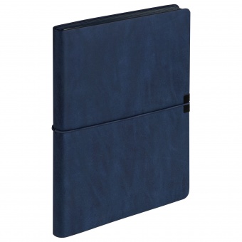 Ежедневник недатированный, Portobello Trend, Velour , 145х210, 256 стр, синий фото 