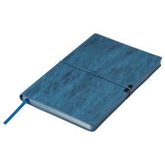 Ежедневник недатированный, Portobello Trend, Velour , 145х210, 256 стр, синий фото 