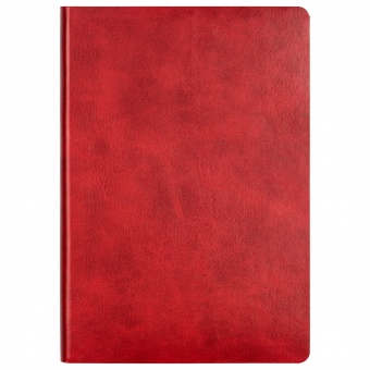 Ежедневник недатированный, Portobello Trend, Voyage, 145х210, 256 стр, красный (светло-серый форзац,срез насыщ.красный) фото 