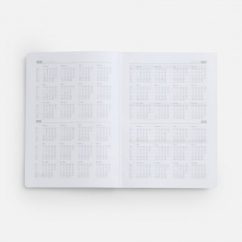 Ежедневник New Factor, недатированный, желтый фото 