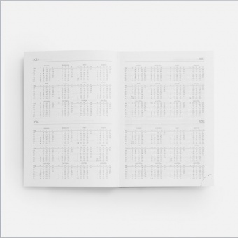 Ежедневник Prizma, недатированный, серый фото 