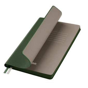 Ежедневник Rain недатированный, зеленый фото 