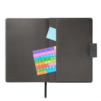 Ежедневник Ritz недатированный, черный, твердая обложка фото 