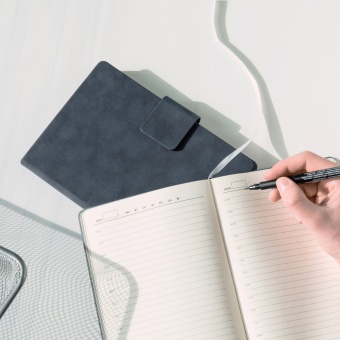 Ежедневник Ritz недатированный, синий, твердая обложка фото 
