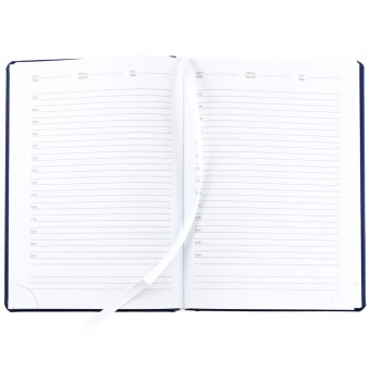 Ежедневник Sagrin, недатированный, синий фото 