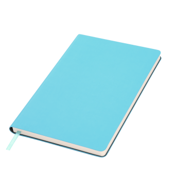 Ежедневник Spark недатированный, лазурный (без упаковки, без стикера, с серой подложкой) фото 