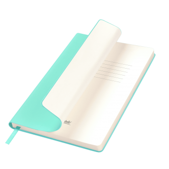 Ежедневник Spark недатированный, мятный (с упаковкой, со стикерами) фото 
