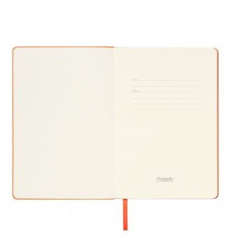 Ежедневник Spark недатированный, оранжевый (с упаковкой, со стикерами) фото 