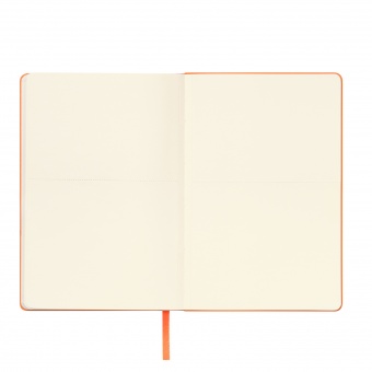 Ежедневник Spark недатированный, оранжевый (с упаковкой, со стикерами) фото 