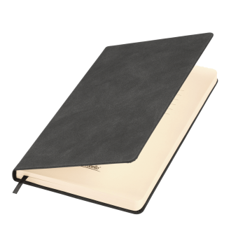 Ежедневник Stella недатированный с магнитом на обложке, черный фото 