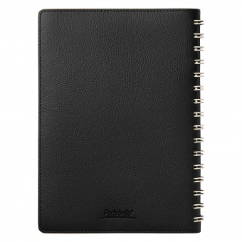 Ежедневник Vista недатированный, черный/бежевый фото 