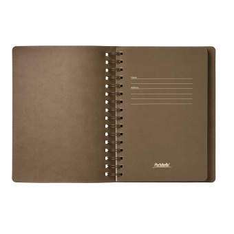 Ежедневник Vista недатированный, оранжевый/коричневый фото 