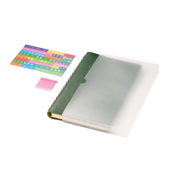 Ежедневник Vista недатированный, зеленый/салатовый фото 