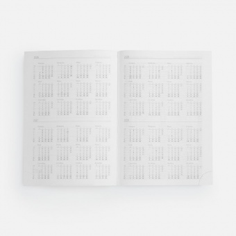 Ежедневник Vivian, недатированный, красный фото 