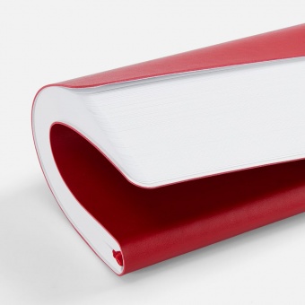 Ежедневник Waltz, недатированный, красный фото 