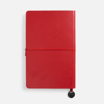 Ежедневник Waltz, недатированный, красный фото 