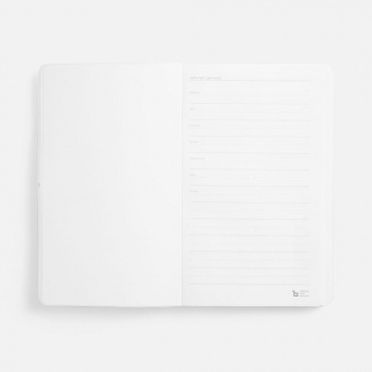 Ежедневник Waltz, недатированный, серебристый фото 