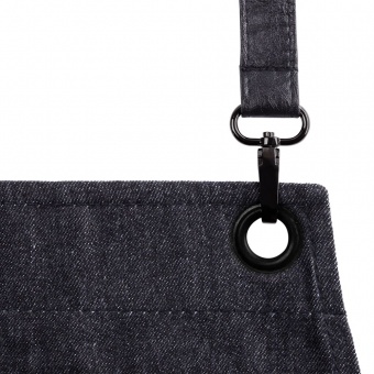 Фартук Craft, ver.2, черный джинс фото 