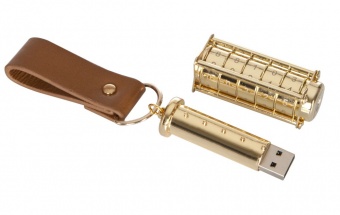 Флешка «Криптекс»®, Gold limited edition, 64 Гб фото 