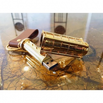 Флешка «Криптекс»®, Gold limited edition, 64 Гб фото 