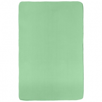 Флисовый плед Warm&Peace, светло-зеленый фото 