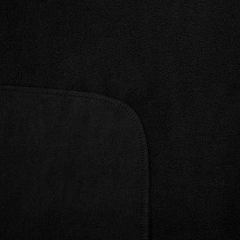 Флисовый плед Warm&Peace XL, черный фото 