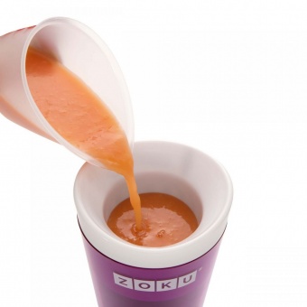 Форма для холодных десертов Slush & Shake, оранжевая фото 