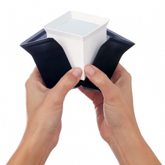 Форма для льда Cube, черная фото 