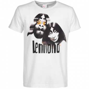 Футболка «Меламед. John Lennon, Yoko Ono», белая фото 4
