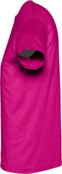 Футболка унисекс Regent 150, ярко-розовая (фуксия) фото 4