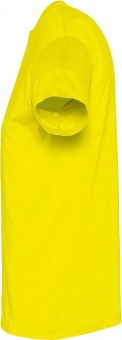 Футболка унисекс Regent 150, желтая (лимонная) фото 8