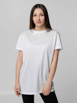 Футболка унисекс Paint Tee, белая фото 8