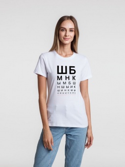 Футболка женская «ШБМНК», белая фото 3