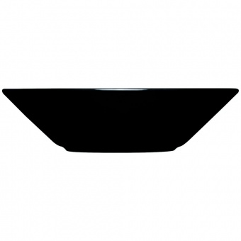 Глубокая тарелка Teema, черная фото 