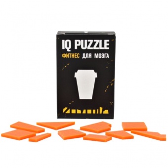 Головоломка IQ Puzzle, кофейный стаканчик фото 