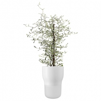 Горшок для растений Flowerpot, большой, белый фото 