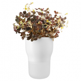 Горшок для растений Flowerpot, малый, белый фото 