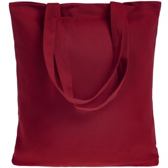 Холщовая сумка Avoska, бордовая фото 