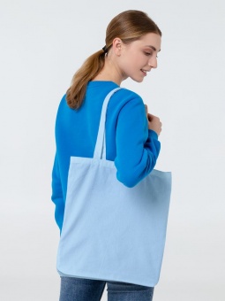 Холщовая сумка Avoska, голубая фото 