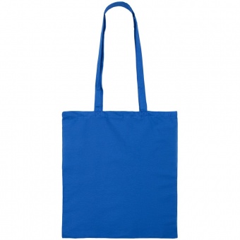 Холщовая сумка Basic 105, ярко-синяя фото 