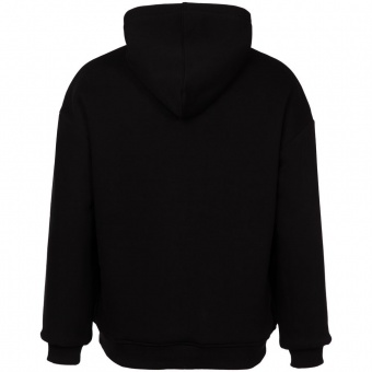 Худи Furry Oversize, черное фото 4