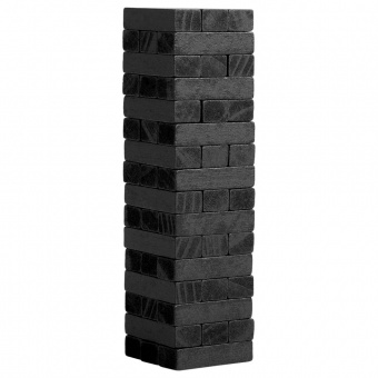 Игра «Деревянная башня мини», черная фото 